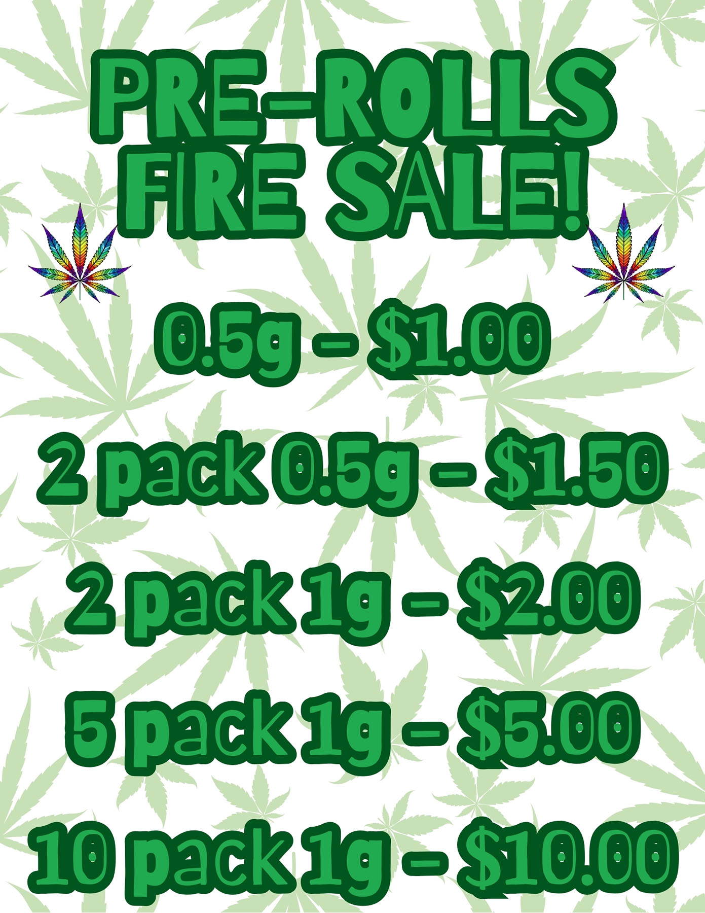 Pre-Roll special
